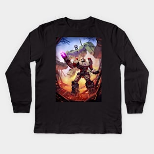 Decepticon Victory Kids Long Sleeve T-Shirt